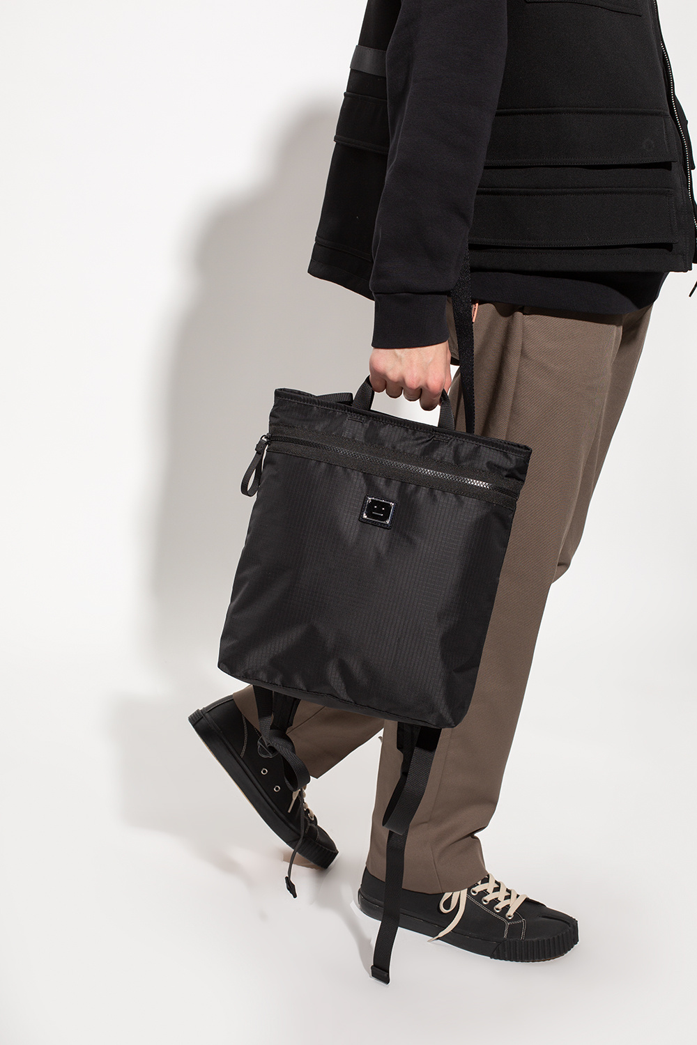 Backpack with logo Acne Studios - liberty small backpack Backpack with logo Acne Studios - liberty small backpack